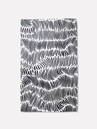 Geometry Kitchen Towel LAVANT Garde Black