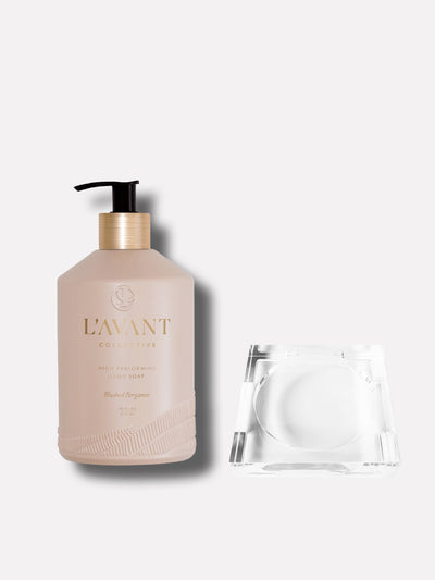 Hand Soap + Tray Bundle - Blushed Bergamot