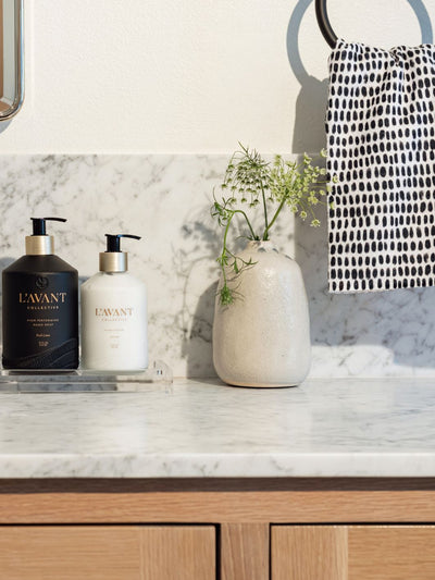 L'AVANT x Geometry Kitchen Towel - Dot Dot Dot Black
