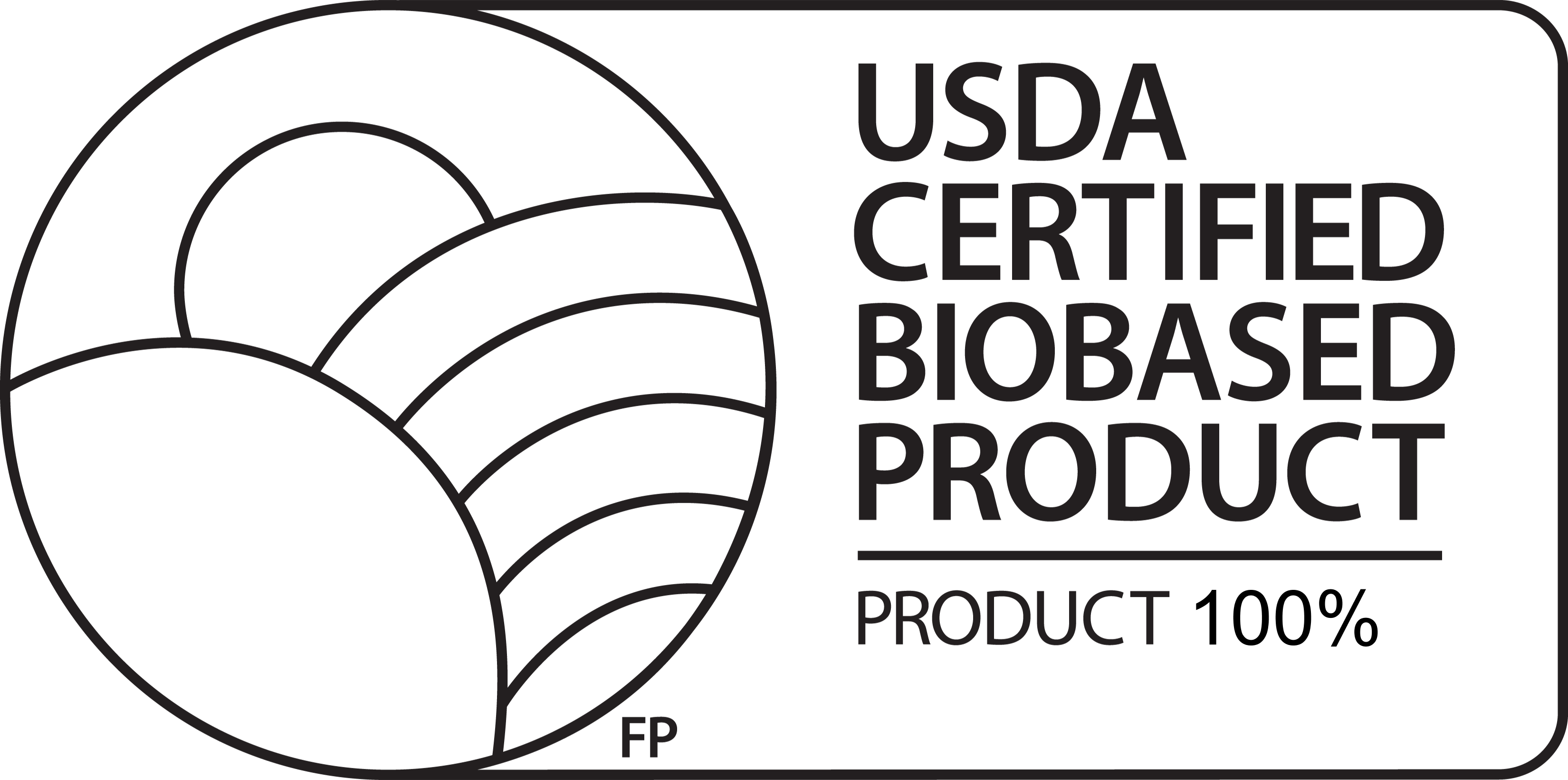 USDA Certified Biobased Product 100%