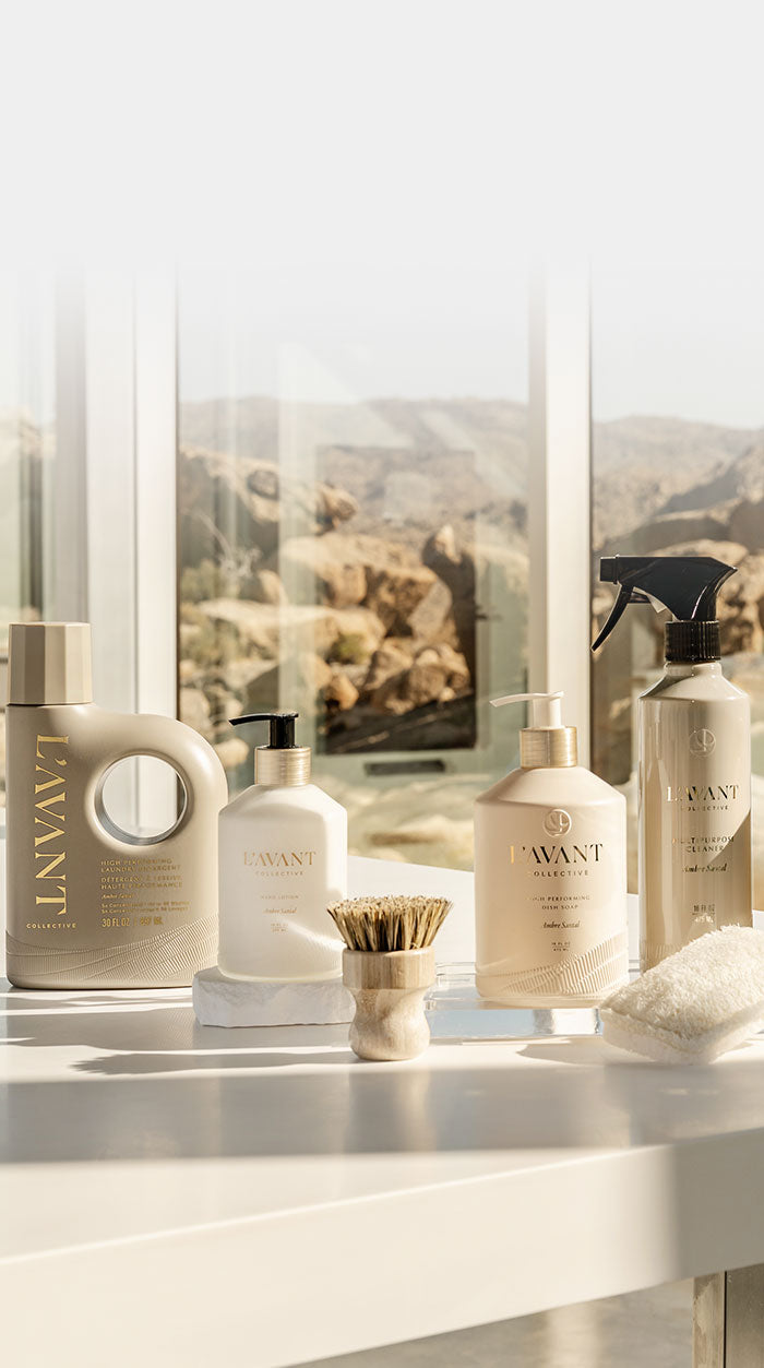Ambre Santal Scent Plant-Based Cleaning Products – L'AVANT Collective