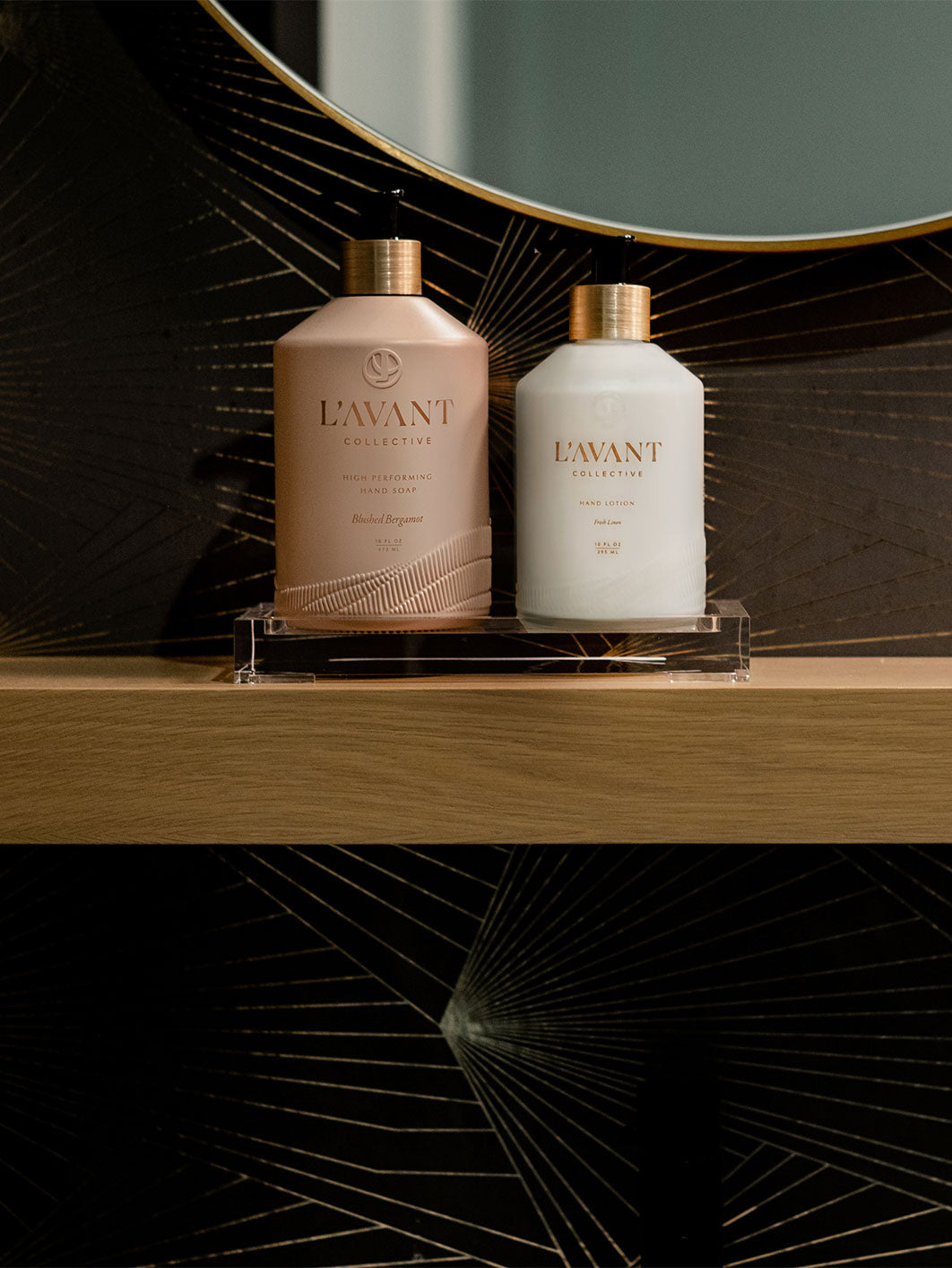 Hand Soap and Lotion Bundle with Medium Lucite Tray – L'AVANT