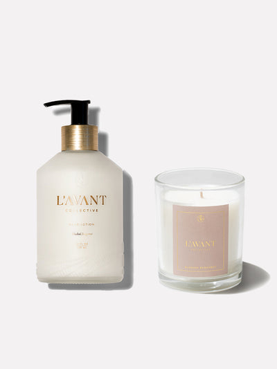 Hand Lotion + Candle Bundle - Blushed Bergamot