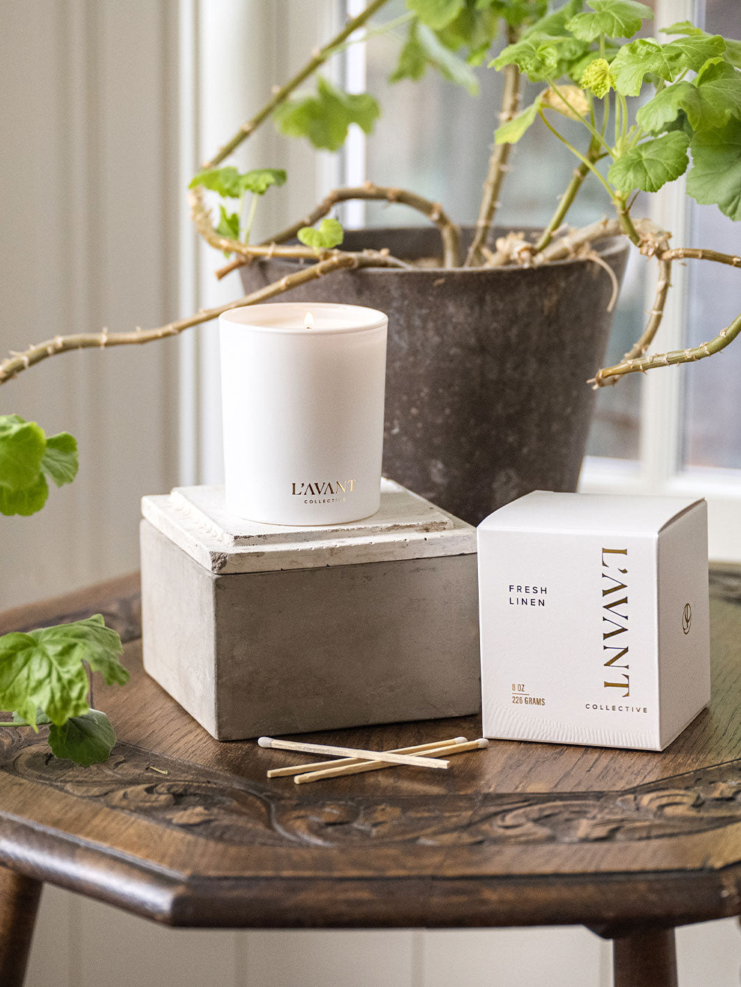 L' AVANT Blushed Bergamot Candle