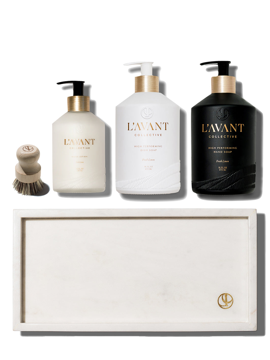 トライアルセット・サンプル WHITENING LOTION & SOAP Luxury Sink Side Starter Bundle | L'AVANT Collective
