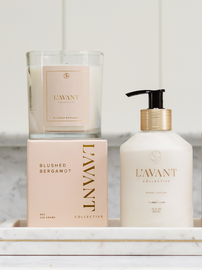 Hand Lotion + Candle Bundle - Blushed Bergamot