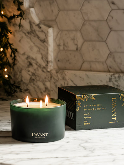Limited Edition Winter Fir 3 Wick Candle
