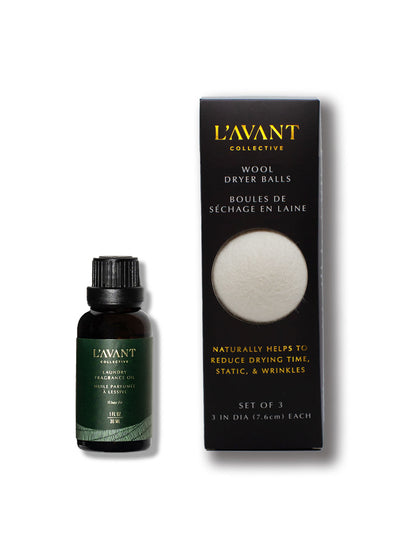 Laundry Oil & Wool Balls Bundle