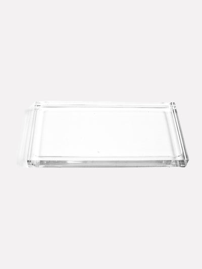 Large Lucite Clear Tray
