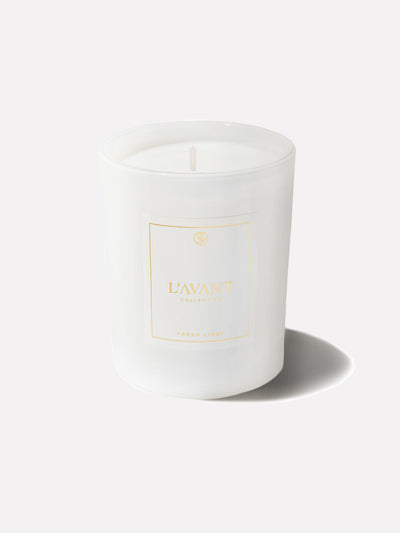 L'AVANT Fresh Linen Candle White